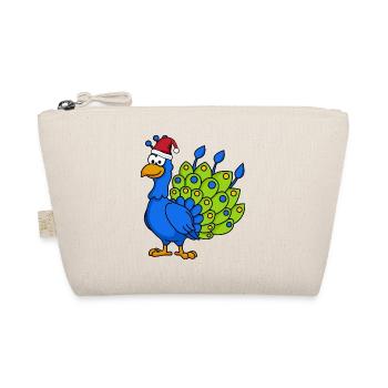 Peacock Comic Christmas - Trousse biologique - nature - Devant