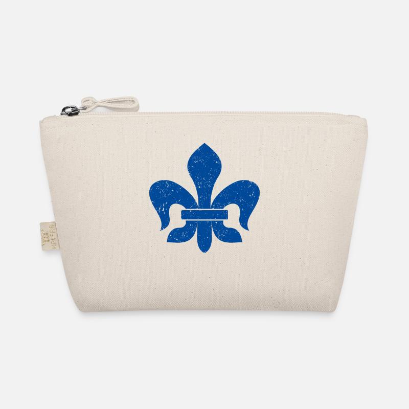 Fleur-de-lis / Lily Organic Pouch