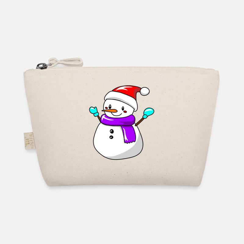 Schneemann Bio-Täschchen