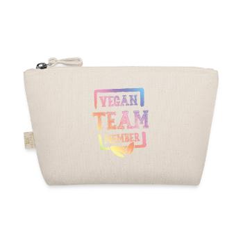 Vegan Team Member - Bio-Täschchen - Natur - Vorne