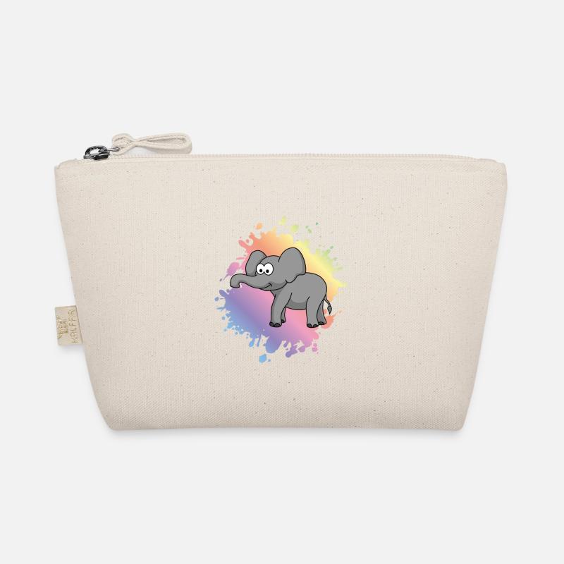 Elephant Comic Organic Pouch