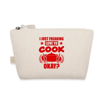 Love cooking - Organic Pouch - nature - Front