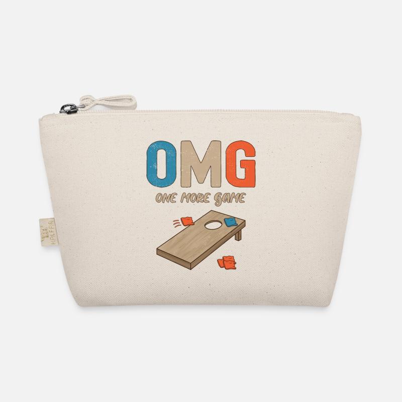 OMG Un jeu de plus lancé comme un joueur de cornhole de boss Trousse biologique