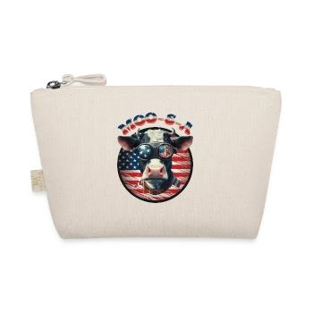 Patriotic USA Cow - Célébrez l’Amérique - Trousse biologique - nature - Devant