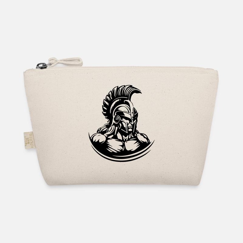 Spartan Warrior Gladiator Muscles Organic Pouch