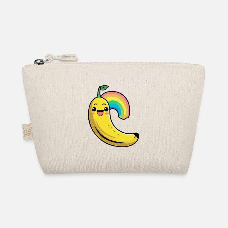 Banane Comic - Bio-Täschchen - Natur