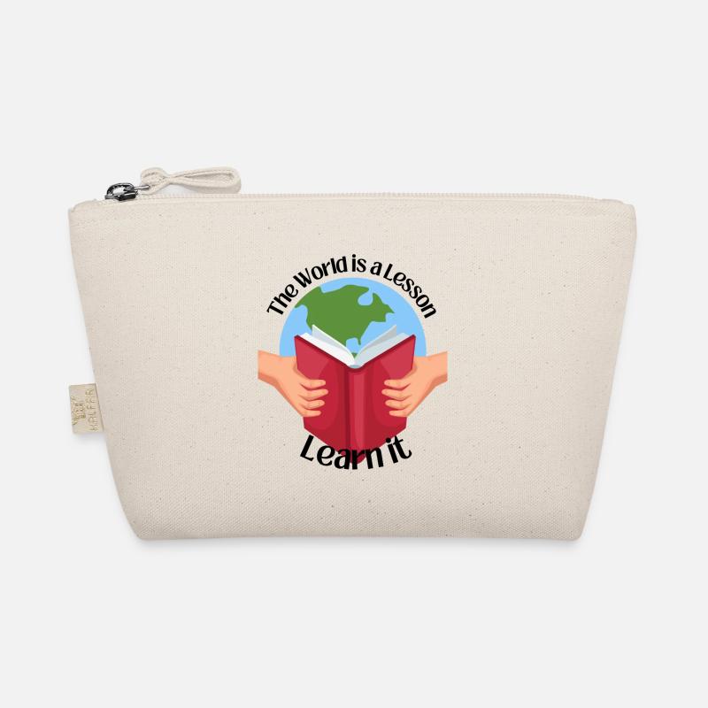 The World is a Lesson, Learn it Organic Pouch