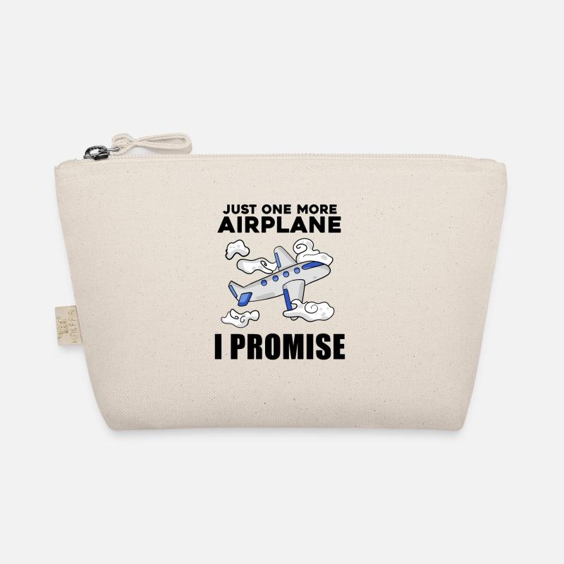 Flugzeug Pilot Spruch Geschenk Bio-Täschchen