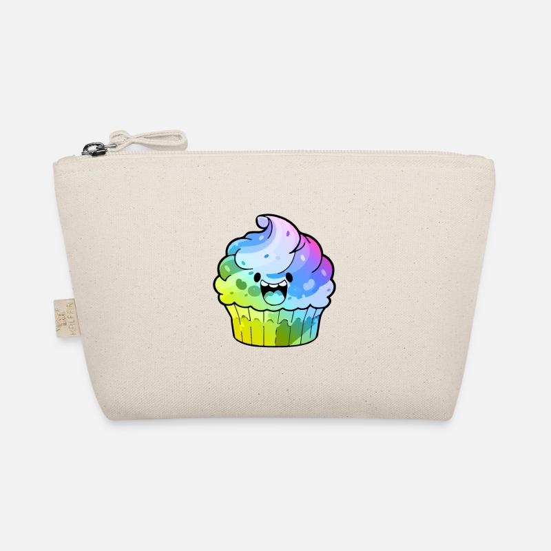 Muffin Comic Colorful Organic Pouch