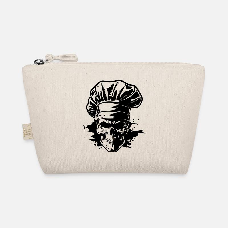 Koch Skelett Chef Bio-Täschchen