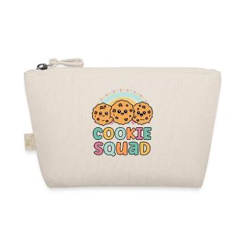 Cookie Squad Funny Matching For Girls Cookie Lover - Organic Pouch - nature - Front