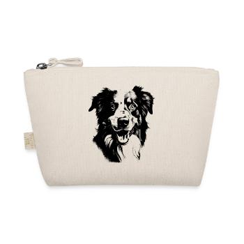 Australian Shepherd - Bio-Täschchen - Natur - Vorne