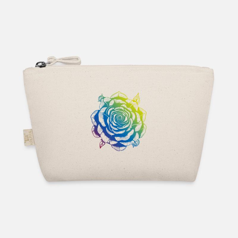 Rose Mandala Boho Trousse biologique