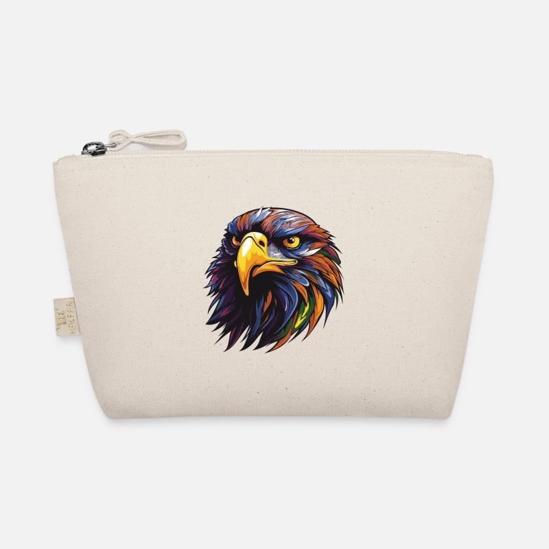 Eagle Portrait Organic Pouch