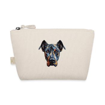 Portrait de chien dogue allemand - Trousse biologique - nature - Devant