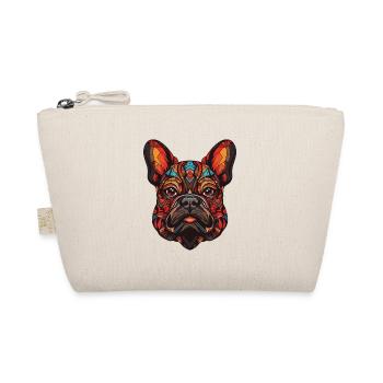 French Bulldog Dog Portrait - Organic Pouch - nature - Front