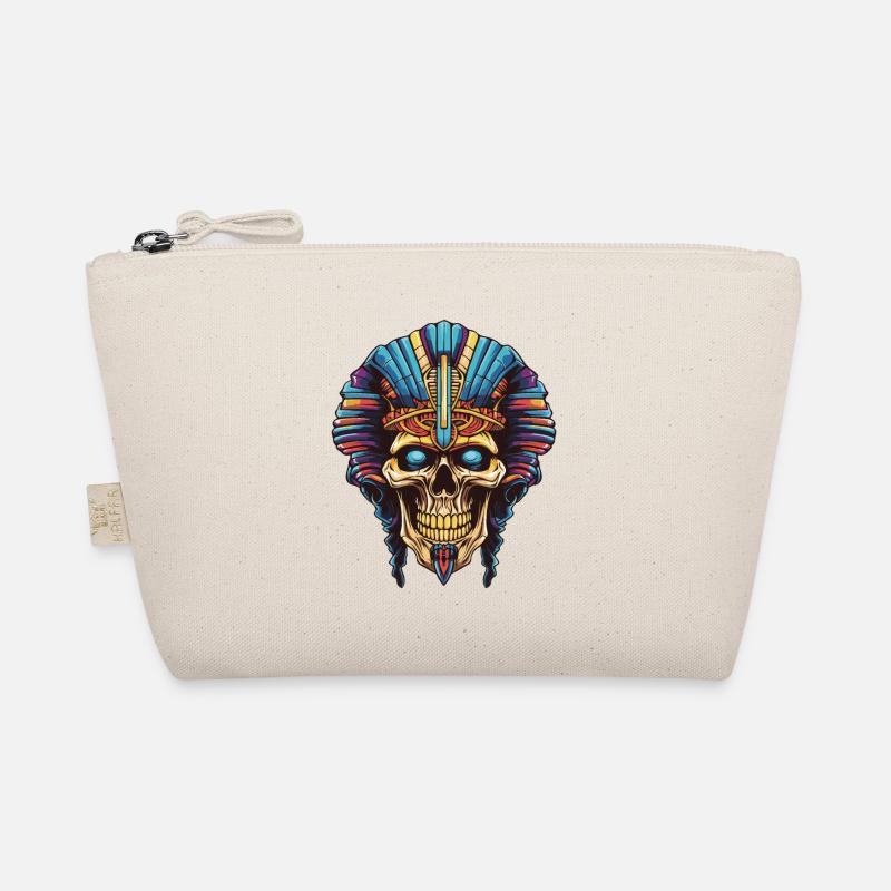 Pharaoh Skull Organic Pouch