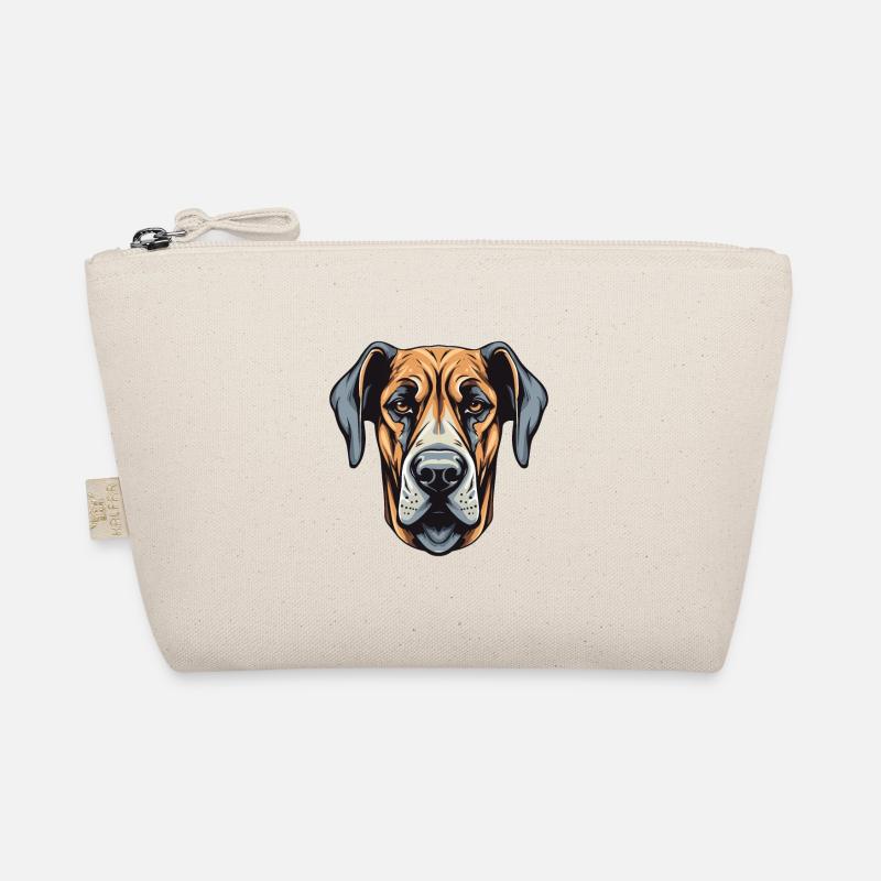 Great Dane Hund Kopf Bio-Täschchen