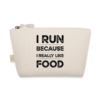 I run because I really like Food - Organic Pouch - nature - Front