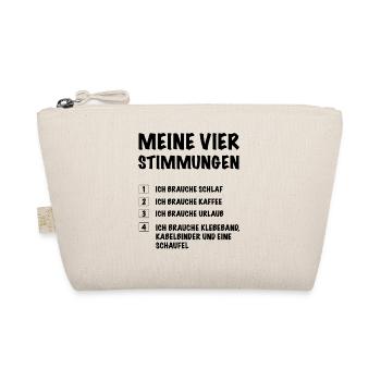 Meine Vier Stimmungen - Bio-Täschchen - Natur - Vorne