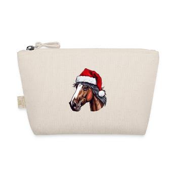 Portrait de cheval Noël - Trousse biologique - nature - Devant