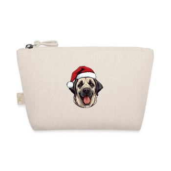 Kangal Dog Portrait Christmas - Organic Pouch - nature - Front