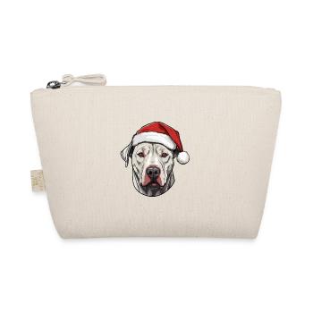 Dogue Argentino Chien Tête Portrait De Noël - Trousse biologique - nature - Devant