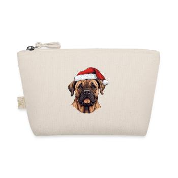 Boerboel Hund Weihnachten Lustig Xmas - Bio-Täschchen - Natur - Vorne