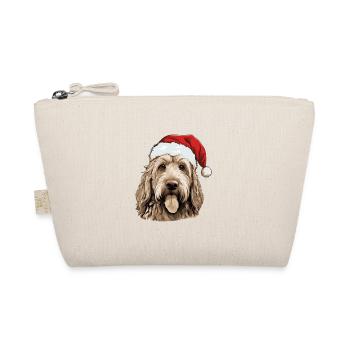 Otterhound Dog Christmas Funny Xmas - Organic Pouch - nature - Front