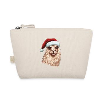 Alpaga Noël Portrait Lama Noël - Trousse biologique - nature - Devant