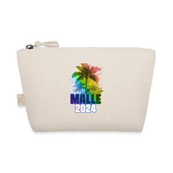 Malle 2024 Palmiers de vacances colorés - Trousse biologique - nature - Devant