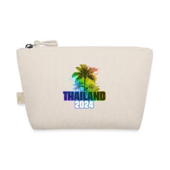 Thaïlande 2024 Vacances Palmiers Multicolores - Trousse biologique - nature - Devant