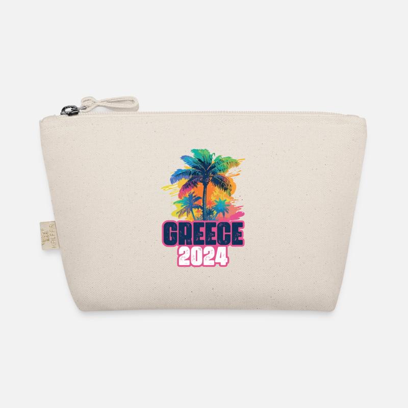 Grèce 2024 Vacances Palm Blob Trousse biologique