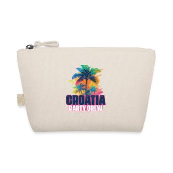 Croatia Party Crew Holidays - Organic Pouch - nature - Front