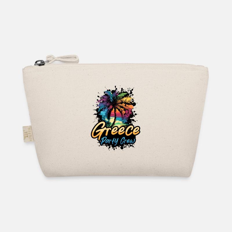 Greece Party Crew Holidays Organic Pouch