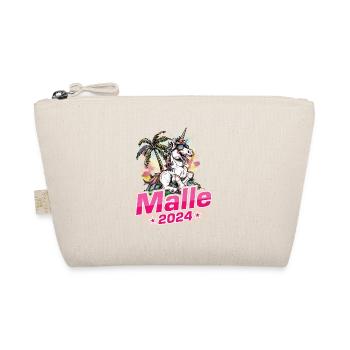 Malle 2024 Einhorn Mallorca - Bio-Täschchen - Natur - Vorne