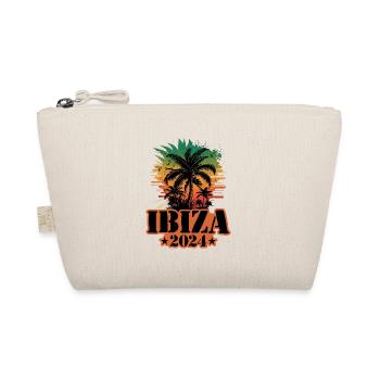 Ibiza 2024 Team Palm Trees Multicolored - Organic Pouch - nature - Front