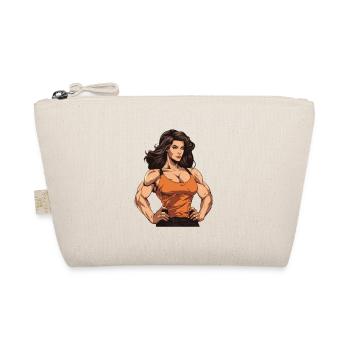 Femme Fitness Muscles Gym Fille - Trousse biologique - nature - Devant