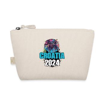 Croatia 2024 Travel Tour Team - Organic Pouch - nature - Front