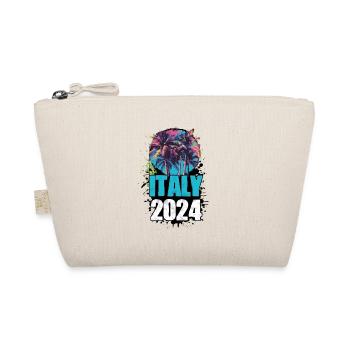 Italy 2024 Travel Tour Team - Organic Pouch - nature - Front