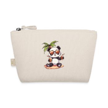 Vacances d’été à la plage Panda - Trousse biologique - nature - Devant