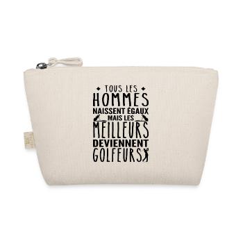 Hommes Meilleurs Deviennent Golfeurs Humour - Trousse biologique - nature - Devant