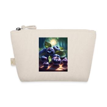 A pile of freshly picked blueberries - Organic Pouch - nature - Front