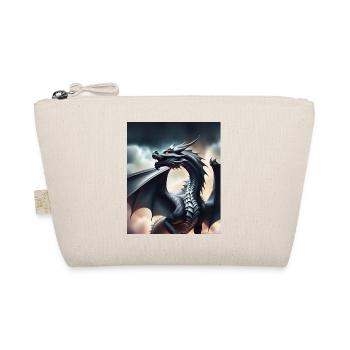 Grey dragon - Organic Pouch - nature - Front