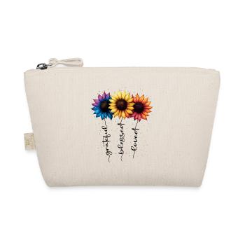 Summer Flowers Flower Inspiration Motivational Saying - Organic Pouch - nature - Front