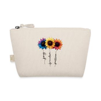 Summer Flowers Flower Inspiration Motivational Saying - Organic Pouch - nature - Front