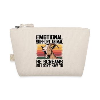Emotional Support Animal - Organic Pouch - nature - Front