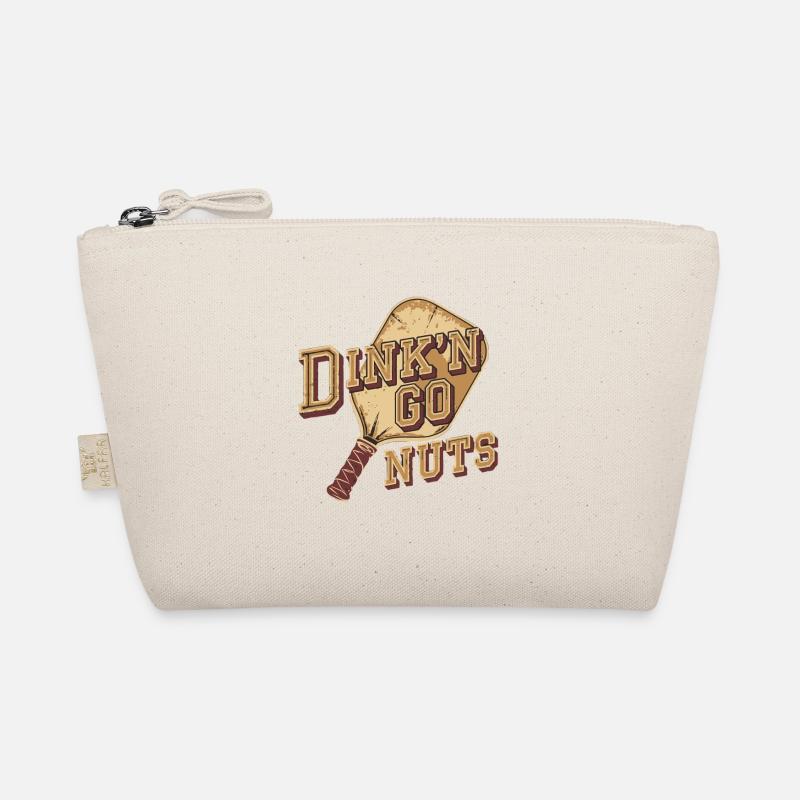 Rettro Pickleball | Dink'n Go Nuts LustigerSpruch Organic Pouch