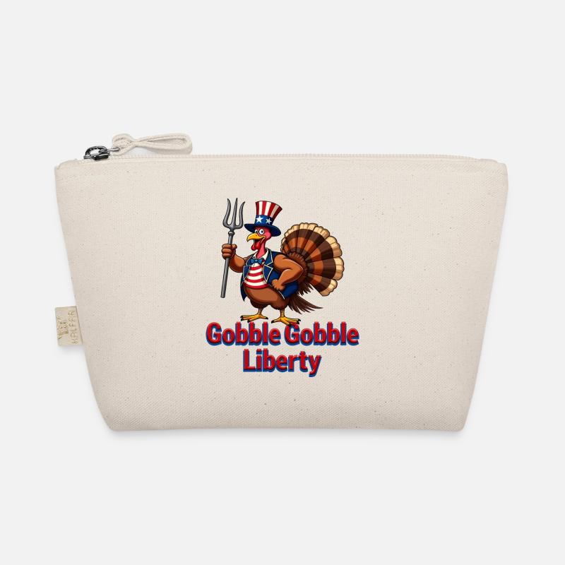 Gobble Gobble Liberty Bio-Täschchen