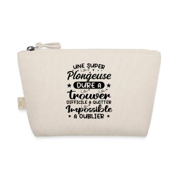 A Super Diver - Diver Gift - Organic Pouch - nature - Front